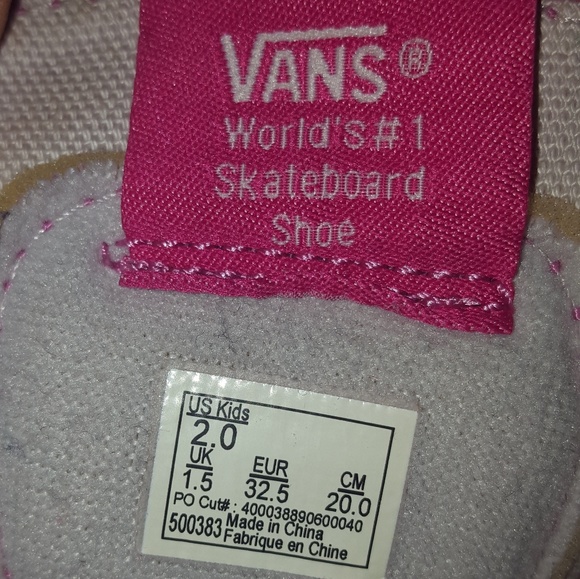 VANS Girls Sneaker - Picture 3 of 5